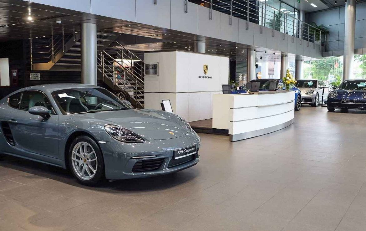 porsche center saigon office for lease for rent in district 7 ho chi minh