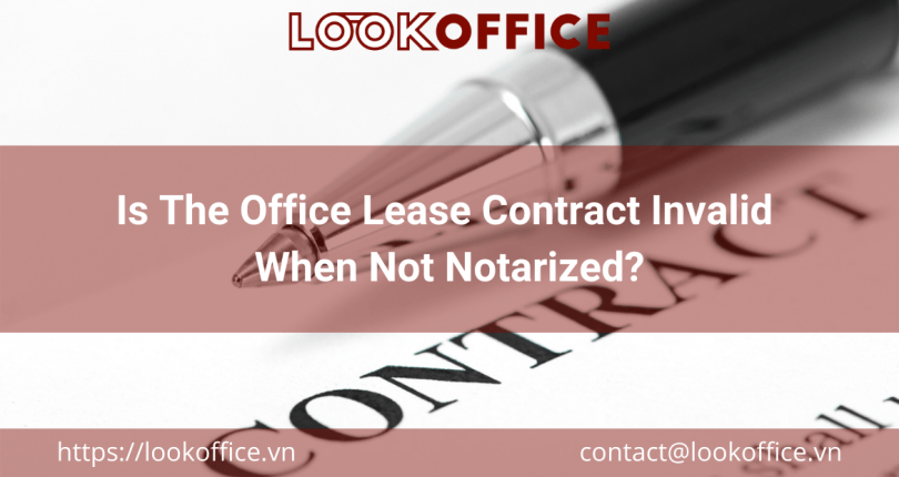 Is The Office Lease Contract Invalid When Not Notarized?