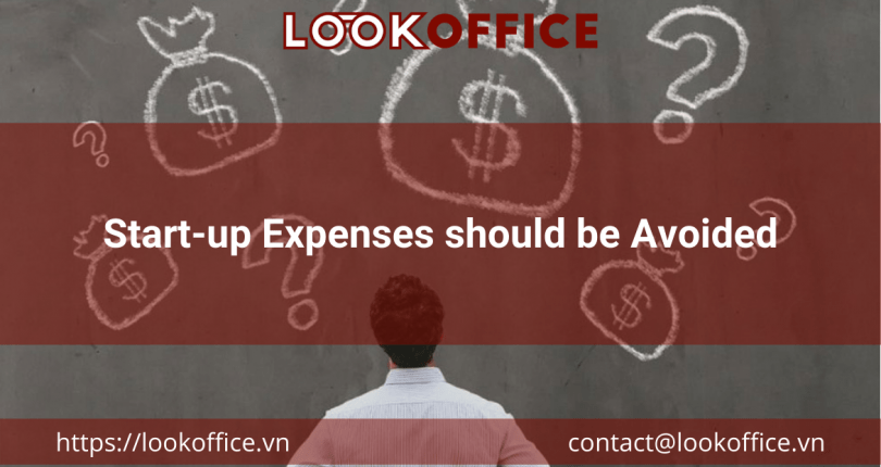 Start-up Expenses should be Avoided