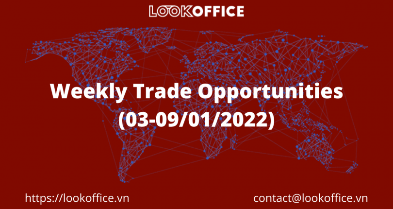 Weekly Trade Opportunities (03-09/01/2022)