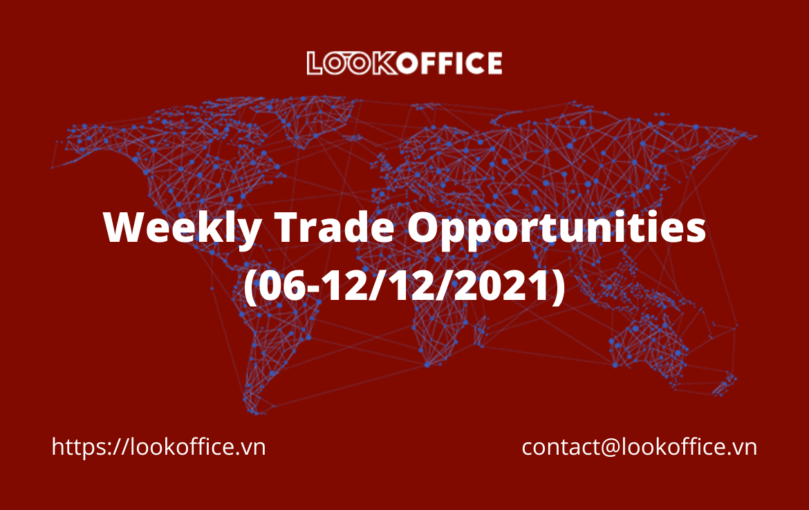 Weekly Trade Opportunities (06-12/12/2021)
