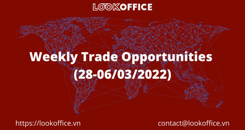 Weekly Trade Opportunities (28-06/03/2022)