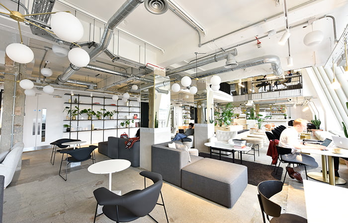 Post-covid office for hire segment