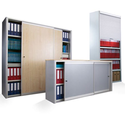 4. Document cabinet, shelf for papers when designing startup workspace interior