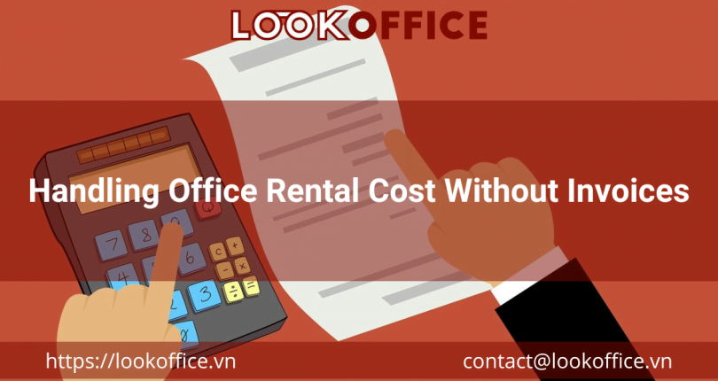 Handling Office Rental Cost Without Invoices
