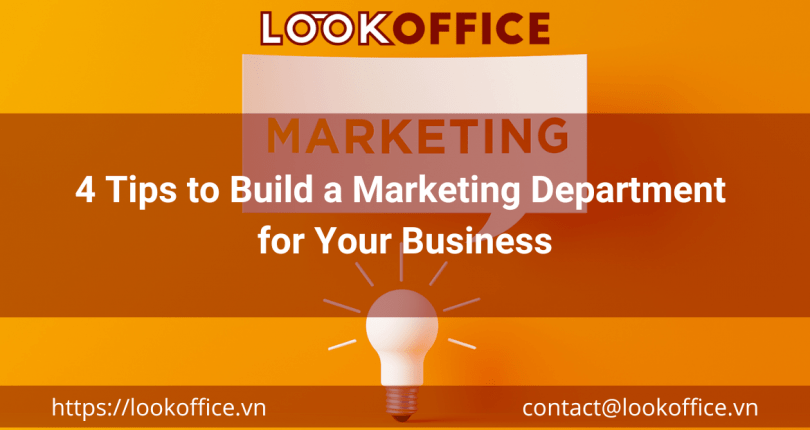 4 Tips to Build a Marketing Department for Your Business