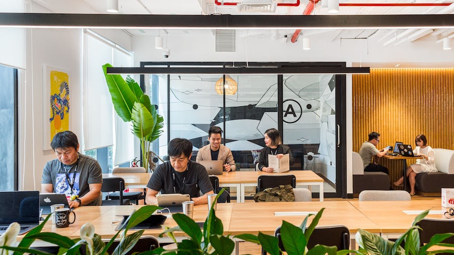 Introducing WeWork coworking at Lim tower 3
