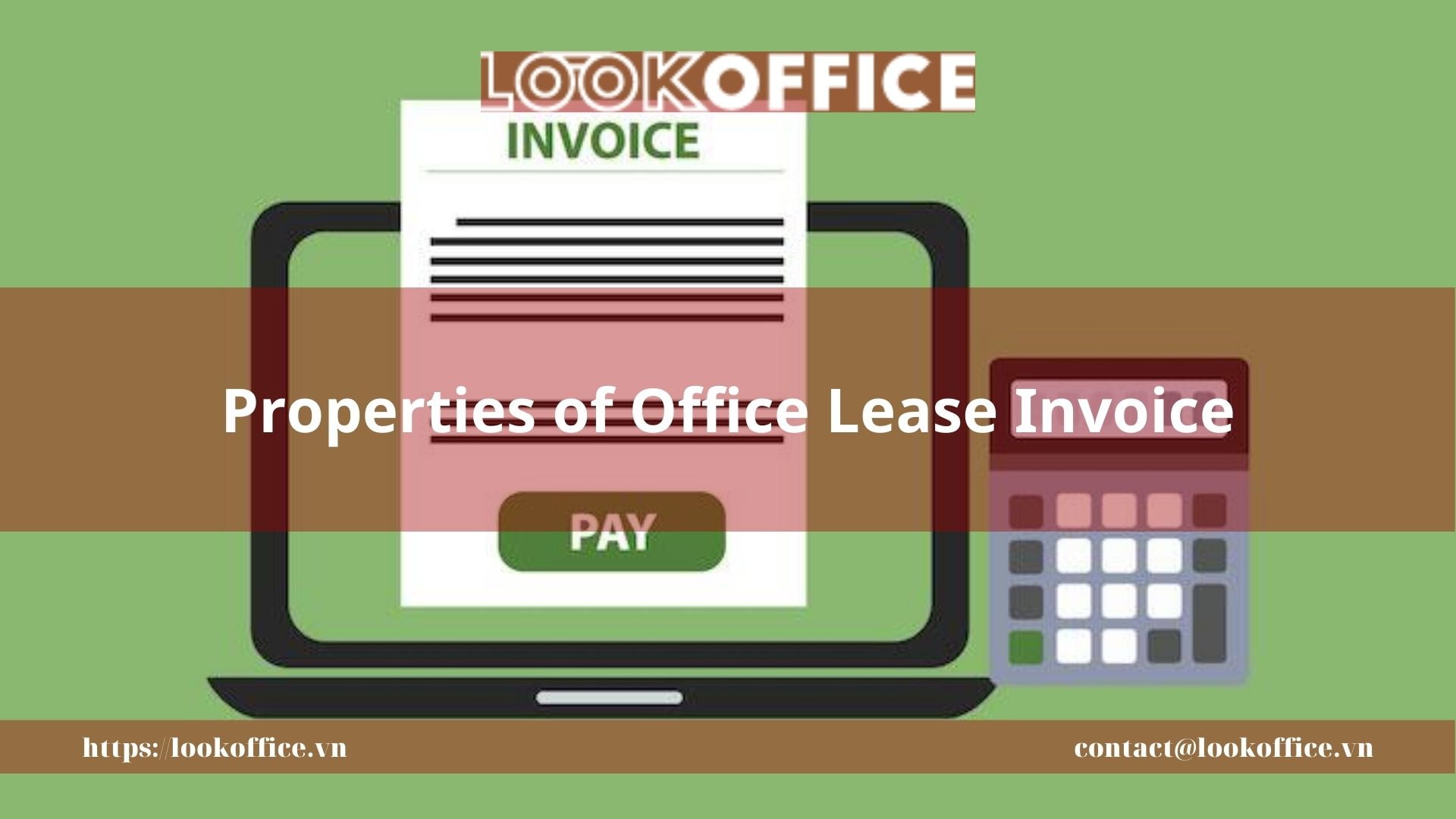 Properties of Office Lease Invoice