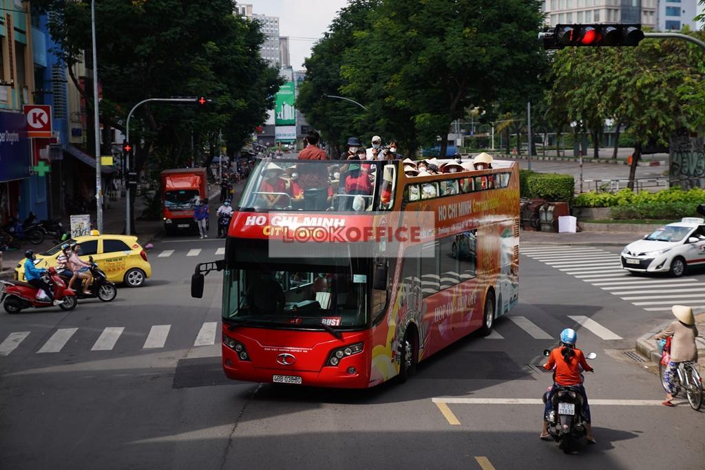 Instructions on how to buy tickets for the City tour Saigon double-decker bus tour Ho Chi Minh City