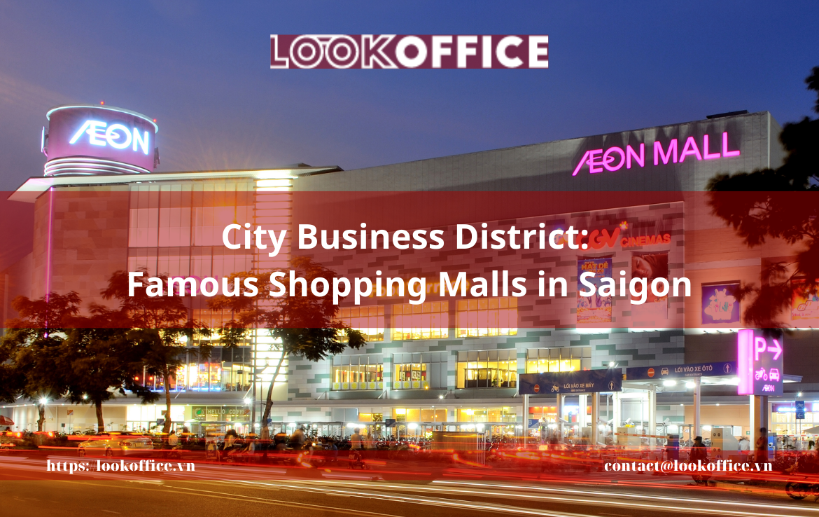 City Business District: Famous Shopping Malls Saigon