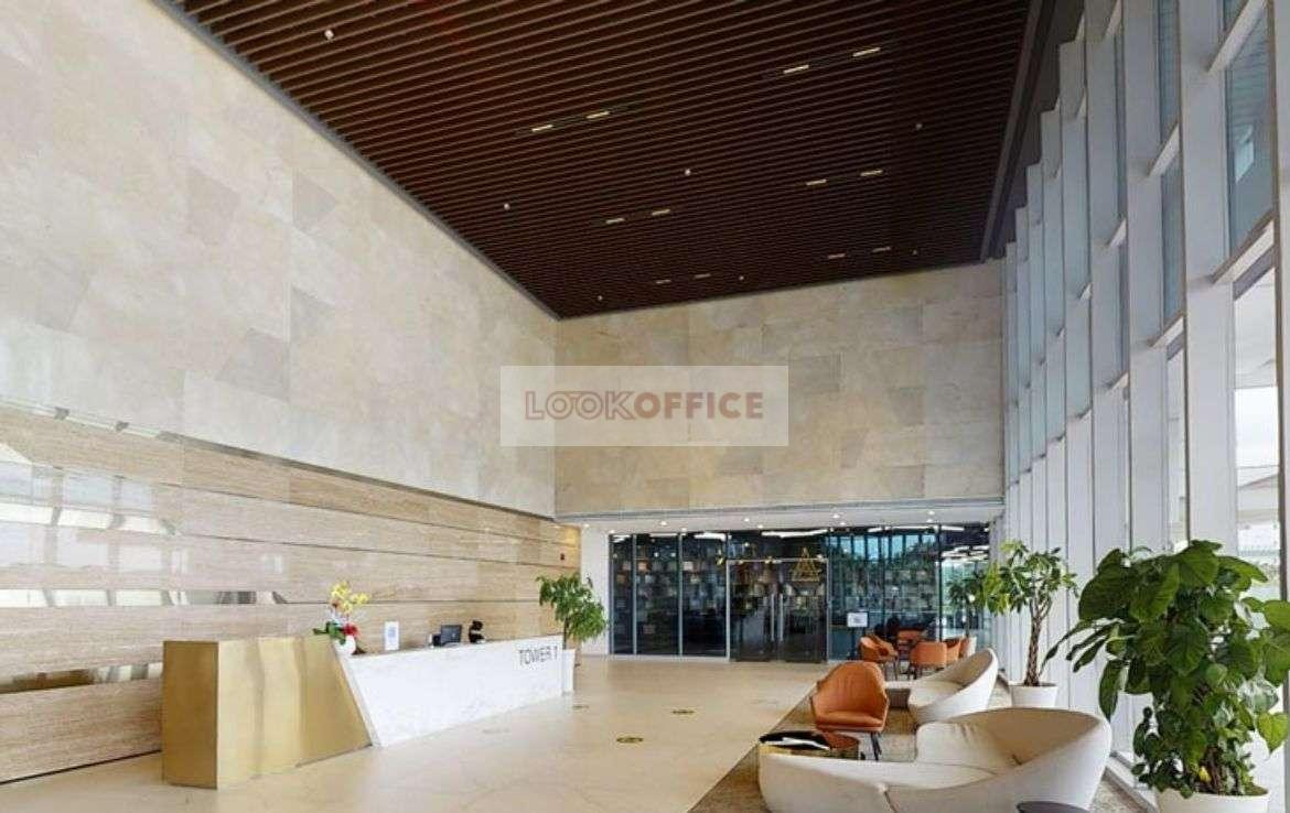 Onehub Saigon Complex Tower Reception - lookoffice.vn