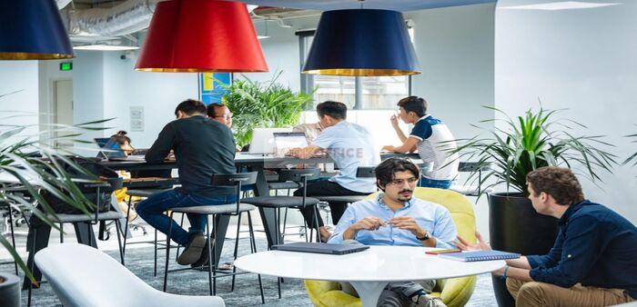 Coworking in Office Space - Coworking Space - Shared office market HCMC
