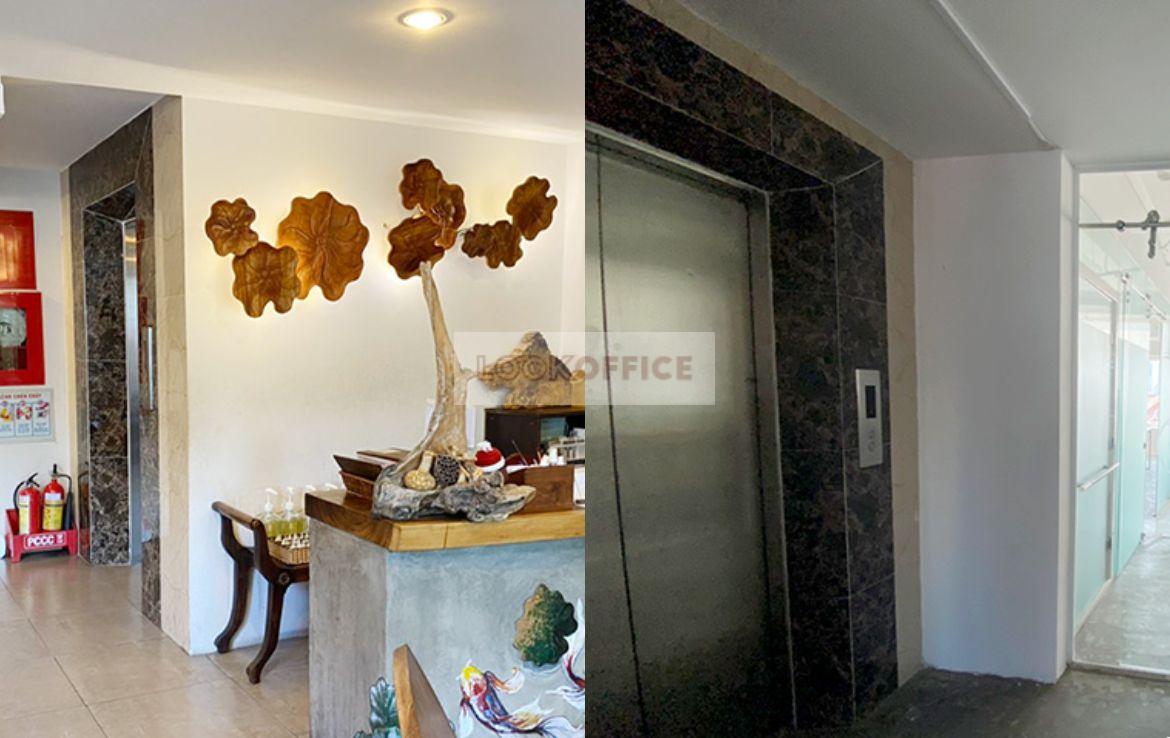 La Sen Building Reception and Elevator - lookoffice.vn